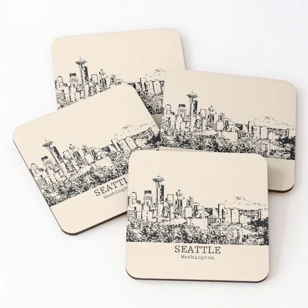 Item preview, Seattle - Washington designed and sold by Lakeric Cityscapes.