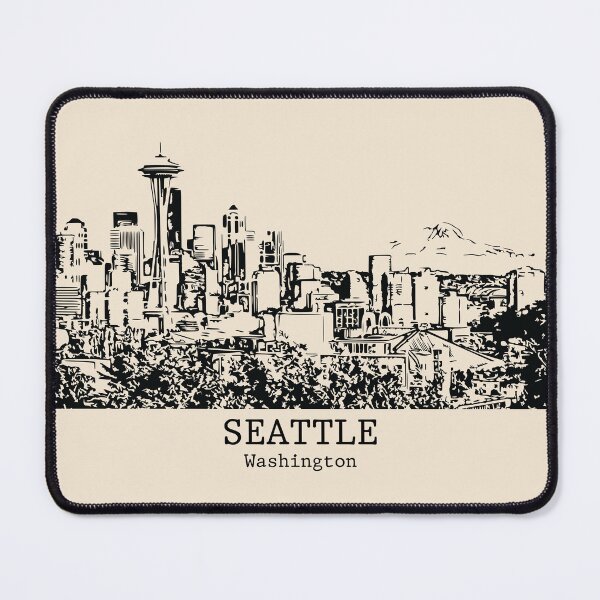 Item preview, Seattle - Washington designed and sold by Lakeric Cityscapes.