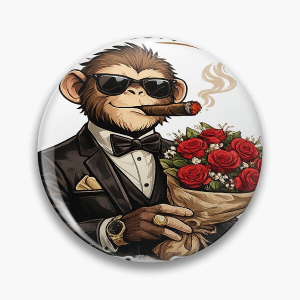 Item preview, Funny Introvert Monkey designed and sold by Trendasalways.