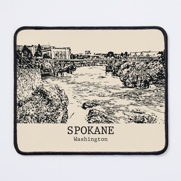 Item preview, Spokane - Washington designed and sold by Lakeric Cityscapes.