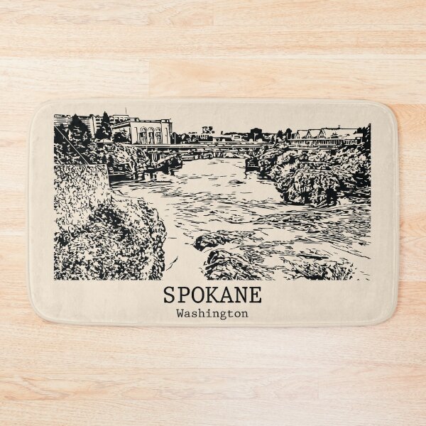 Item preview, Spokane - Washington designed and sold by Lakeric Cityscapes.