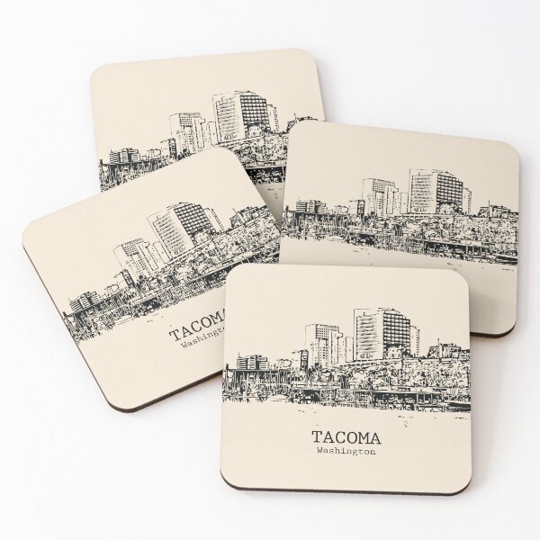 Artikelvorschau, Tacoma - Washington entworfen und verkauft von Lakeric Cityscapes.