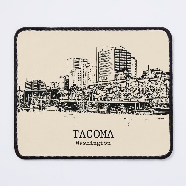 Item preview, Tacoma - Washington designed and sold by Lakeric Cityscapes.