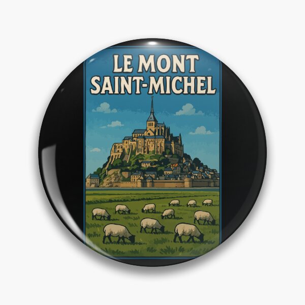 Item preview, Mont Saint Michel Travel designed and sold by TomFrontierArt.