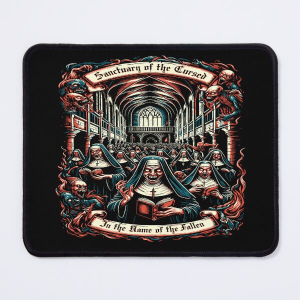 Item preview, Sanctuary Of The Cursed designed and sold by TheInkRaven.