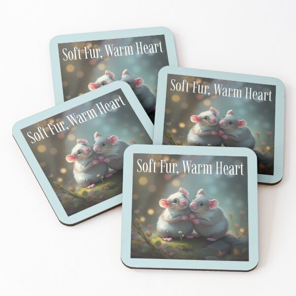 Item preview, Soft Fur, Warm Heart Pet Rat designed and sold by Sachie's Studio.