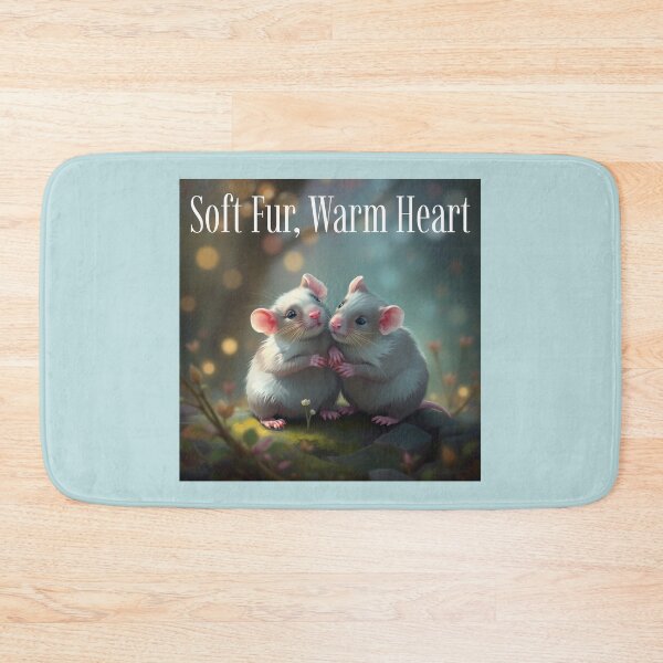 Item preview, Soft Fur, Warm Heart Pet Rat designed and sold by Sachie's Studio.