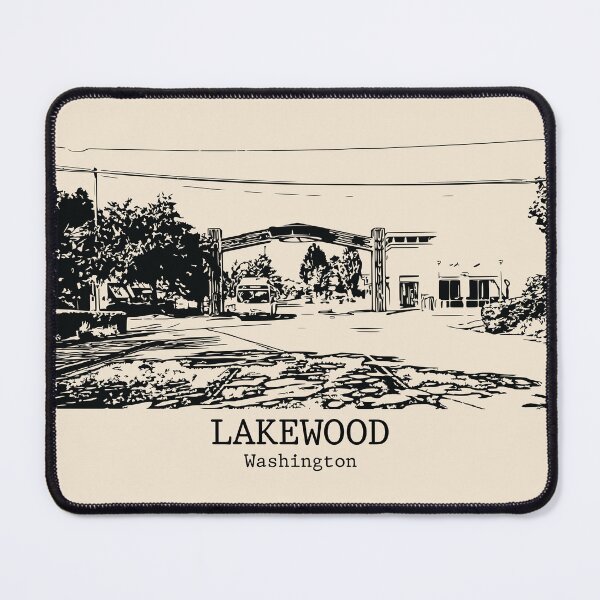 Item preview, Lakewood - Washington designed and sold by Lakeric Cityscapes.
