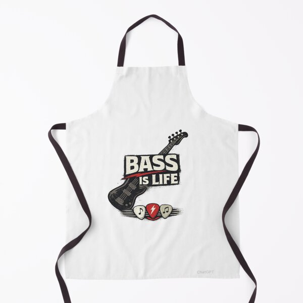 Item preview, Bass Is Life – Distressed Rock Bass Guitarist Design designed and sold by Yesmalady.
