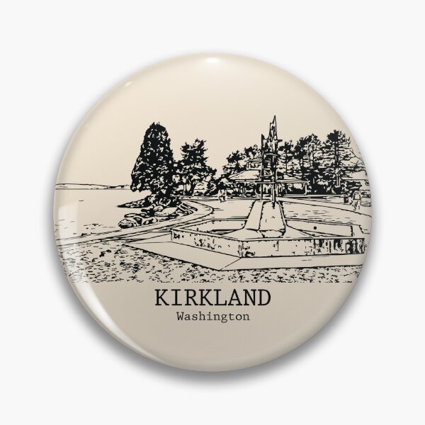 Artikelvorschau, Kirkland - Washington entworfen und verkauft von Lakeric Cityscapes.