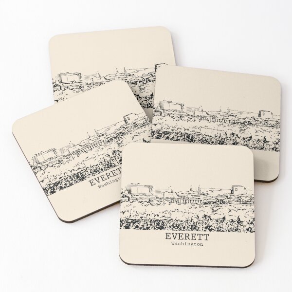 Item preview, Everett - Washington designed and sold by Lakeric Cityscapes.
