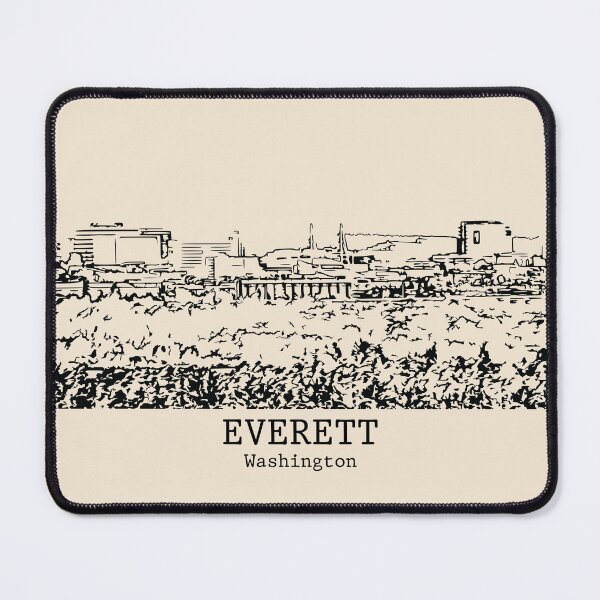 Item preview, Everett - Washington designed and sold by Lakeric Cityscapes.