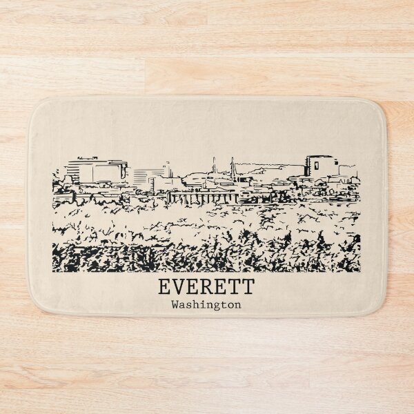 Item preview, Everett - Washington designed and sold by Lakeric Cityscapes.
