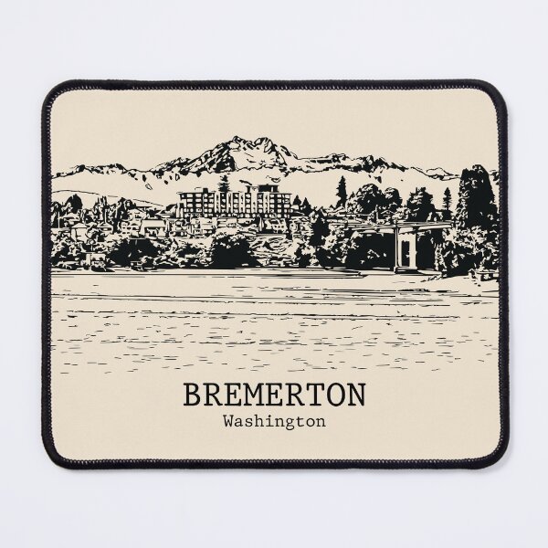 Item preview, Bremerton - Washington designed and sold by Lakeric Cityscapes.