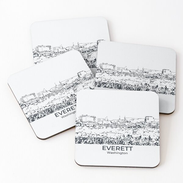 Item preview, Everett - Washington designed and sold by Lakeric Cityscapes.