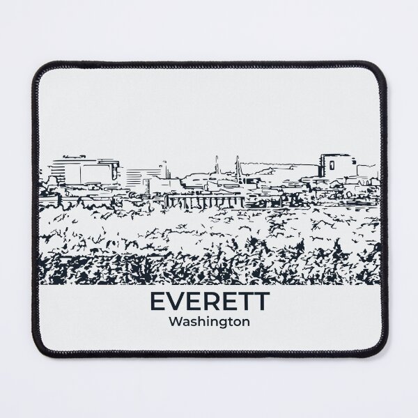 Item preview, Everett - Washington designed and sold by Lakeric Cityscapes.
