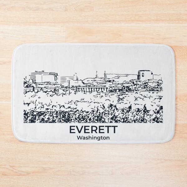 Item preview, Everett - Washington designed and sold by Lakeric Cityscapes.