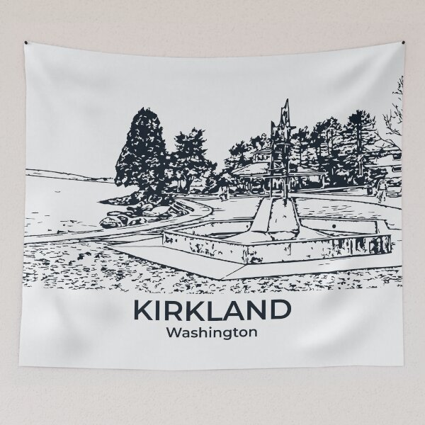 Item preview, Kirkland - Washington designed and sold by Lakeric Cityscapes.