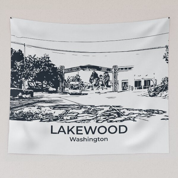 Item preview, Lakewood - Washington designed and sold by Lakeric Cityscapes.