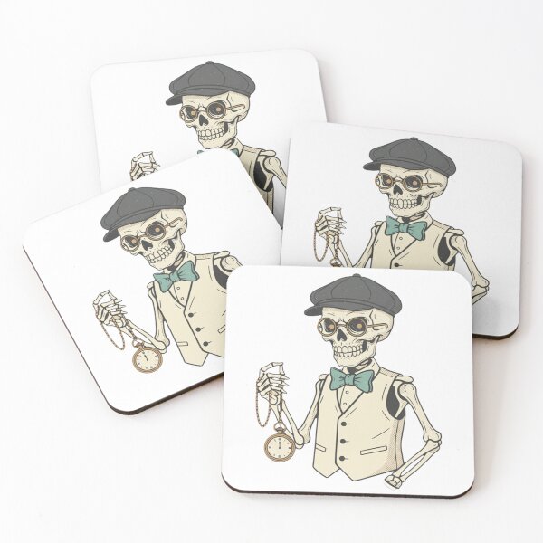 Item preview, Dapper Steampunk Skeleton with Pocket Watch designed and sold by IntrusiveMind210.
