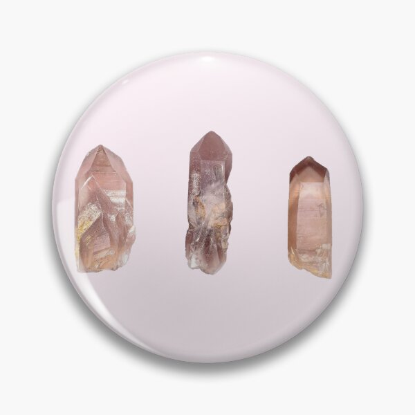 Item preview, pink crystals sticker pack designed and sold by inainart.