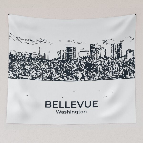 Item preview, Bellevue - Washington designed and sold by Lakeric Cityscapes.
