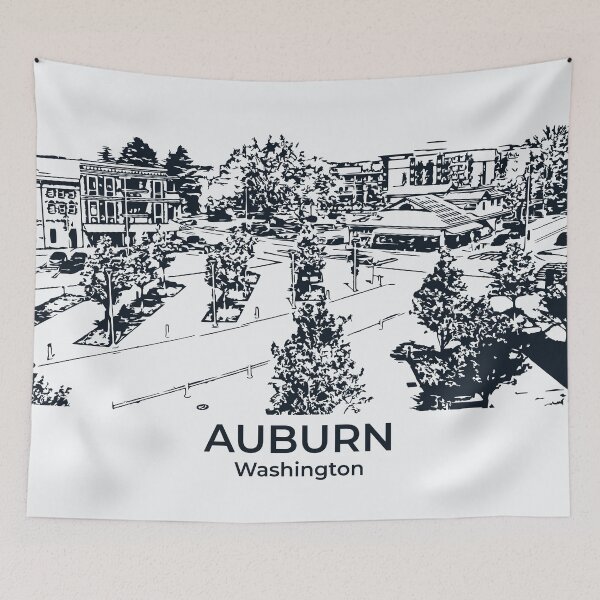 Item preview, Auburn - Washington designed and sold by Lakeric Cityscapes.