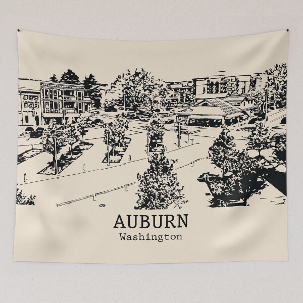 Item preview, Auburn - Washington designed and sold by Lakeric Cityscapes.