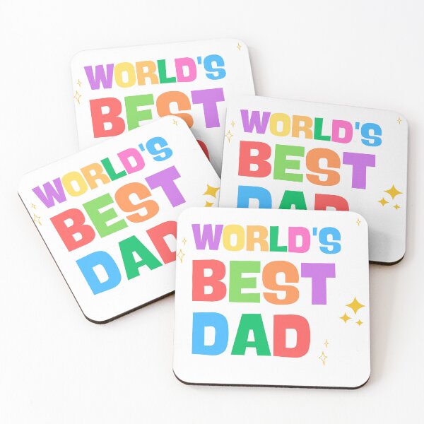 Item preview, Worlds best dad  designed and sold by JosueShop101.
