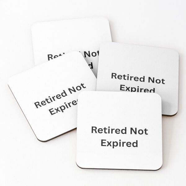 Item preview, Retired Not Expired designed and sold by Happy Vibes Studio.