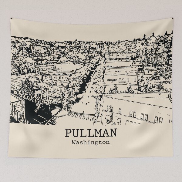 Item preview, Pullman - Washington designed and sold by Lakeric Cityscapes.