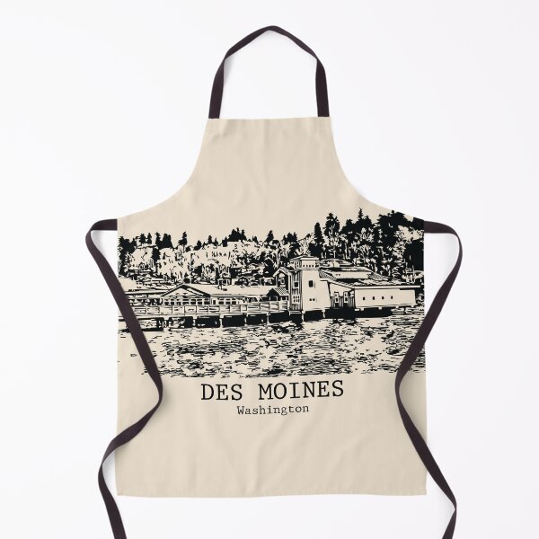 Item preview, Des Moines - Washington designed and sold by Lakeric Cityscapes.