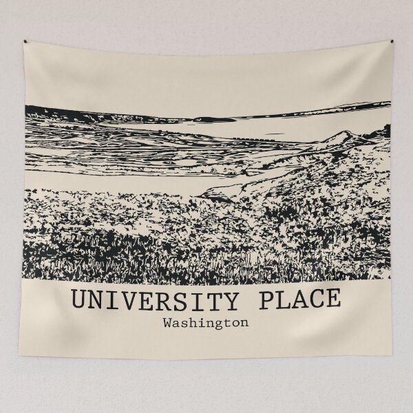 Item preview, University Place - Washington designed and sold by Lakeric Cityscapes.