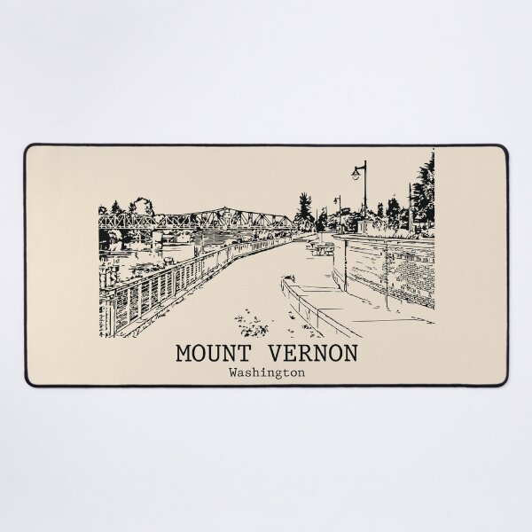 Item preview, Mount Vernon - Washington designed and sold by Lakeric Cityscapes.