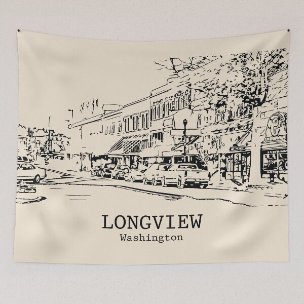 Item preview, Longview - Washington designed and sold by Lakeric Cityscapes.
