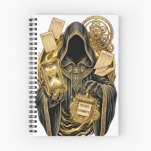 Item preview, The Circulation Master - Arcane Librarian Gold Art designed and sold by The Arcane Archives.