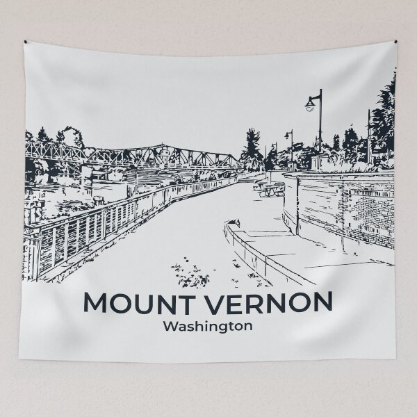Item preview, Mount Vernon - Washington designed and sold by Lakeric Cityscapes.