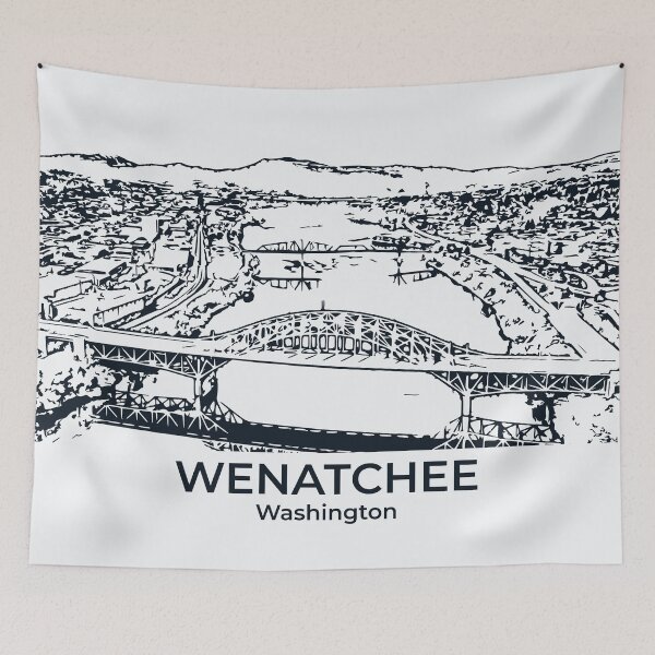 Item preview, Wenatchee - Washington designed and sold by Lakeric Cityscapes.