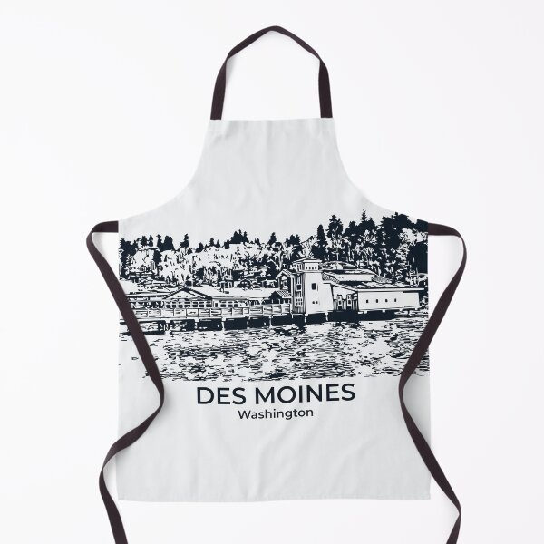 Item preview, Des Moines - Washington designed and sold by Lakeric Cityscapes.