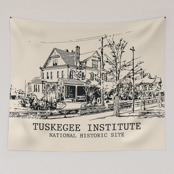 Item preview, Tuskegee Institute National Historic Site designed and sold by Lakeric Cityscapes.