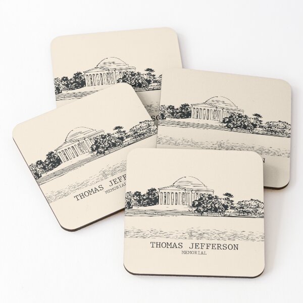 Artikelvorschau, Thomas Jefferson Denkmal entworfen und verkauft von Lakeric Cityscapes.