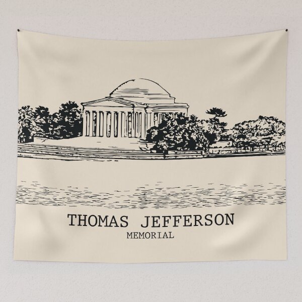 Item preview, Thomas Jefferson Memorial designed and sold by Lakeric Cityscapes.