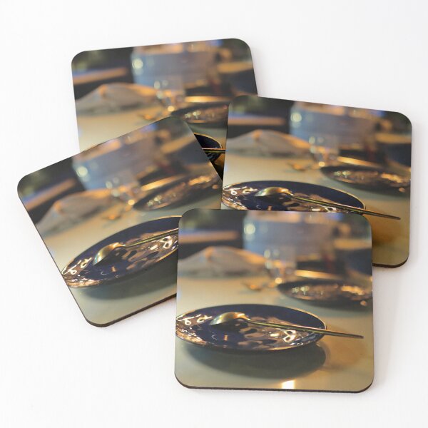Item preview, Empty dish, plate and spoon, table setting designed and sold by markserdina.