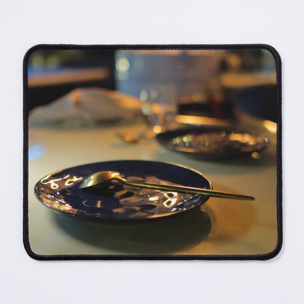 Item preview, Empty dish, plate and spoon, table setting designed and sold by markserdina.