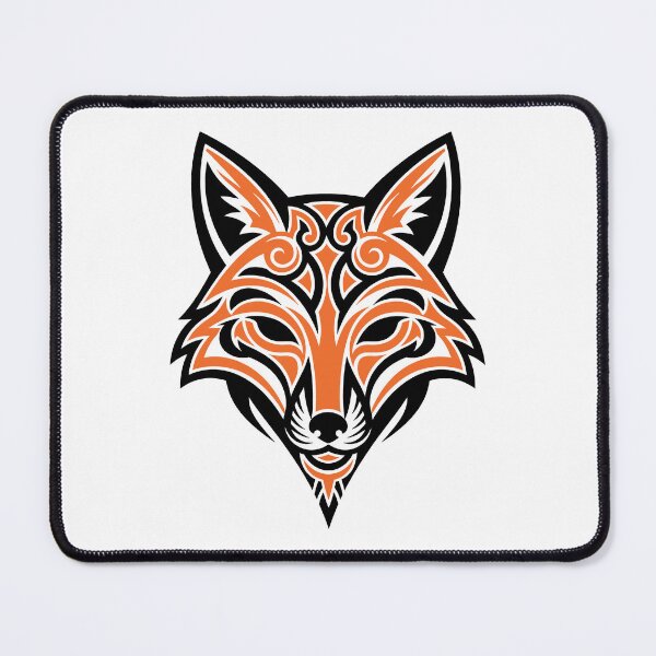 Item preview, Tribal Fox Head – Geometric Fox Tattoo Design & Spirit Animal designed and sold by Fuechse.