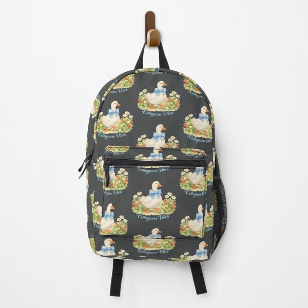 Item preview, Cottagecore Vibes - Cute Goose with Strawberries designed and sold by DigitalGlade.