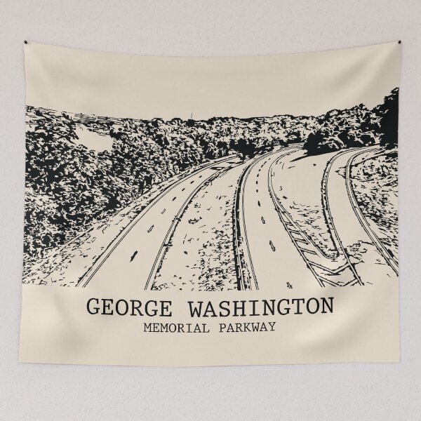 Item preview, George Washington Memorial Parkway designed and sold by Lakeric Cityscapes.