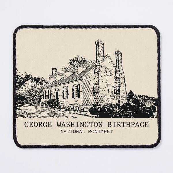 Item preview, George Washington Birthplace National Monument designed and sold by Lakeric Cityscapes.