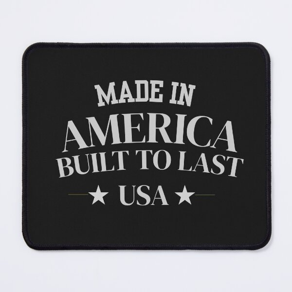 Item preview, Made In America Built To Last Shirt – Patriotic USA Pride Tee designed and sold by AdicretorDesign.