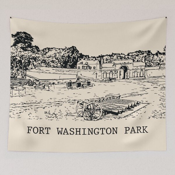 Item preview, Fort Washington Park designed and sold by Lakeric Cityscapes.